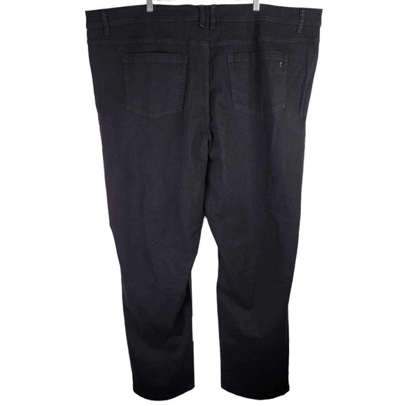 The Perfect Jean NYC Mens Size Big Tall 50X36 Athletic Fit Stretch Black New - Picture 3 of 10